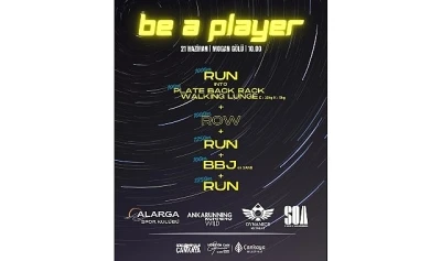 &Ccedil;ankaya&rsquo;da &ldquo;Be a Player Ankara&rdquo; Spor Buluşması