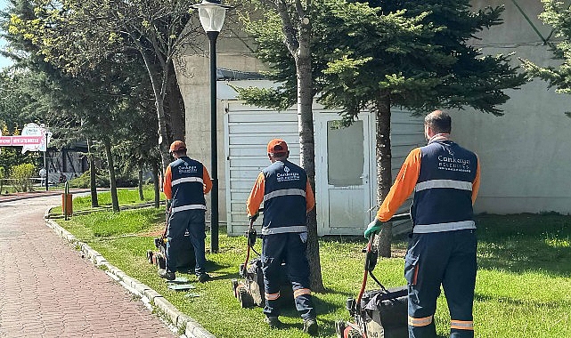 &Ccedil;ankaya Parklarında Bakım ve Onarım Mesaisi