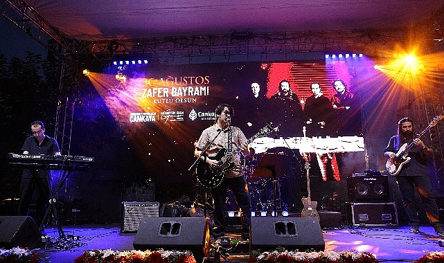 &Ccedil;ankaya'da 30 Ağustos'un 103. yılı coşkuyla kutlandı