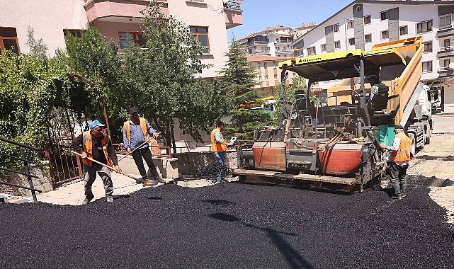 &Ccedil;ankaya&rsquo;da Asfalt &Ccedil;alışmaları Hız Kesmiyor