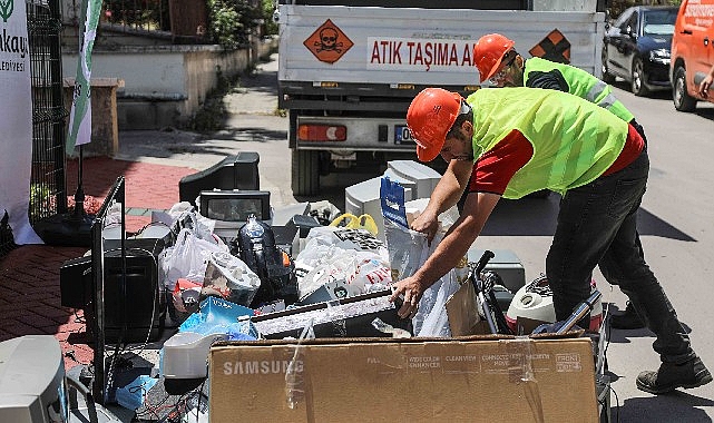&Ccedil;ankaya'da elektronik atık seferberliği
