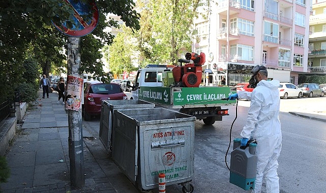 &Ccedil;ankaya&rsquo;da İla&ccedil;lama &Ccedil;alışmaları S&uuml;r&uuml;yor