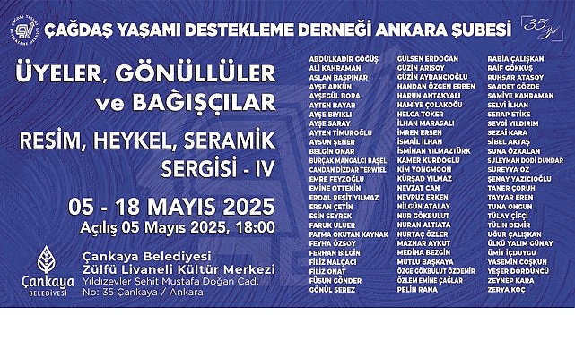 &Ccedil;ankaya&rsquo;da Mayıs Reng&acirc;renk