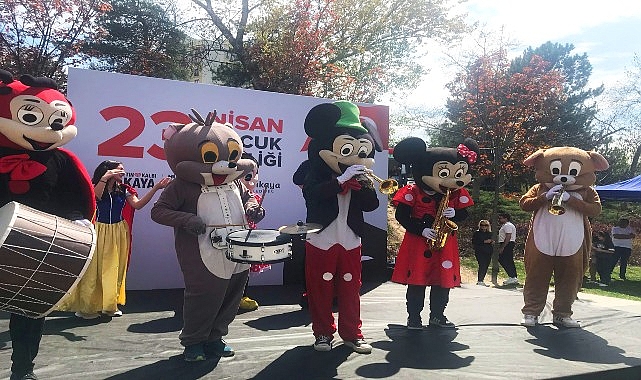 &Ccedil;ankaya&rsquo;da Minikler &Ccedil;ocuk Şenliği&rsquo;nde Doyasıya Eğlendi