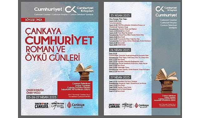 &Ccedil;ankaya&rsquo;da Roman ve &Ouml;yk&uuml; G&uuml;nleri Başlıyor