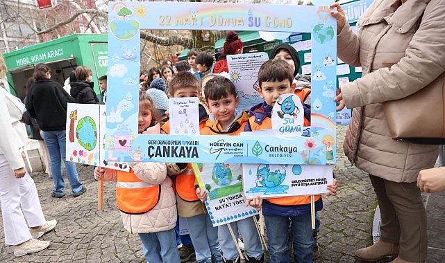 &Ccedil;ankaya&rsquo;dan D&uuml;nya Su G&uuml;n&uuml;&rsquo;ne Anlamlı Etkinlik