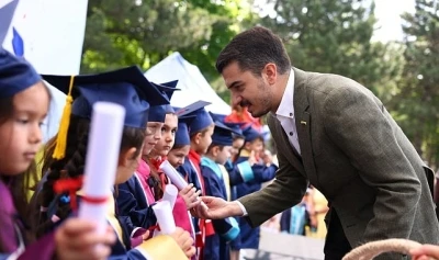&Ccedil;ankayalı Miniklerin Mezuniyet Heyecanı