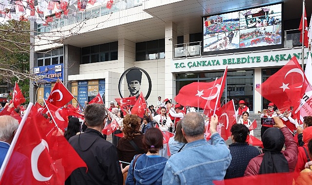 &Ccedil;ankaya&rsquo;nın D&ouml;rt Bir Yanında 19 Mayıs Coşkusu