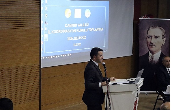&Ccedil;ankırı İl Koordinasyon Kurulu Toplantısı Ilgaz'da Ger&ccedil;ekleştirildi