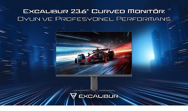 Casper Excalibur 23.6&rdquo; Curved Monit&ouml;r&rsquo;&uuml;n&uuml; Satışa Sundu