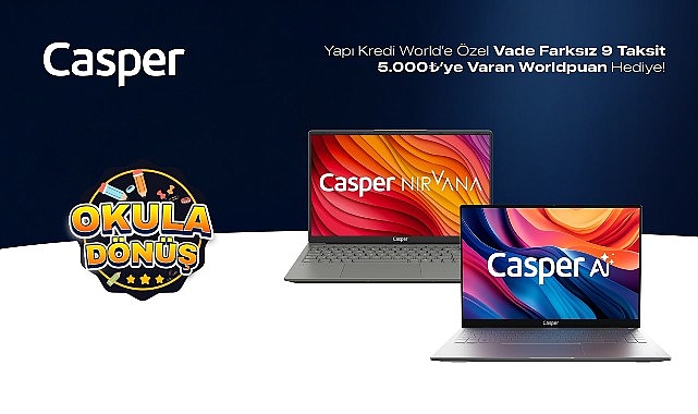 Casper ile okula d&ouml;n&uuml;ş başlıyor