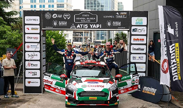 Castrol Ford Team T&uuml;rkiye, Yeşil Bursa Rallisi&rsquo;nde Sınıfını Domine Etti ve Markalar Kupasını Kaldırdı!