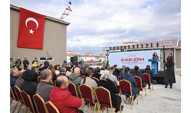 &Ccedil;eşme Belediyesi Afet Koordinasyon Merkezi a&ccedil;ıldı