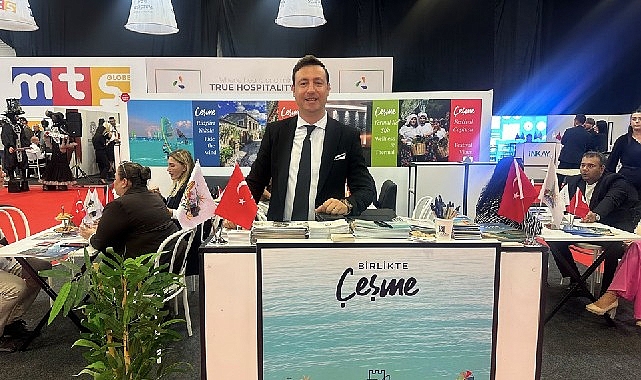 &Ccedil;eşme, Uluslararası Antalya Turizm Fuarı&rsquo;nda yoğun ilgi g&ouml;rd&uuml;