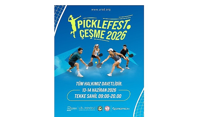 &Ccedil;eşme&rsquo;de Pickleball heyecanı: Uluslararası turnuva ve festival peş peşe