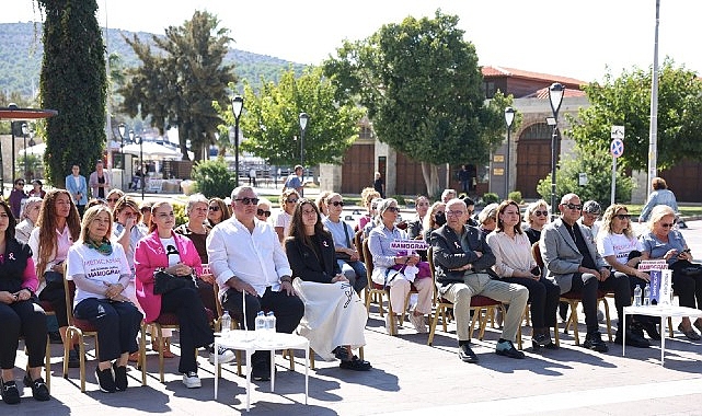 &Ccedil;eşme&rsquo;de Sağlığa Pembe Adımlar Atıldı
