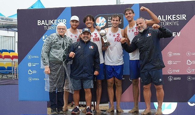 CEV Beach Volley Nations Cup 2025 &Ouml;d&uuml;l T&ouml;reni Burhaniye&rsquo;de Ger&ccedil;ekleşti
