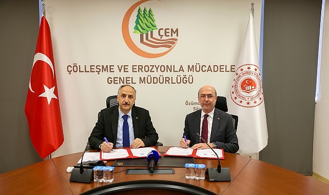 &Ccedil;evre, Şehircilik ve İklim Değişikliği Bakanlığı ve Sel&ccedil;uklu Belediyesi Karbon Yutak Alanı İ&ccedil;in İşbirliği Protokol&uuml; İmzaladı