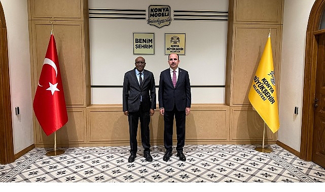 Cibuti Cumhuriyeti Ankara B&uuml;y&uuml;kel&ccedil;isi Abdillahi, Başkan Altay&rsquo;ı Ziyaret Etti