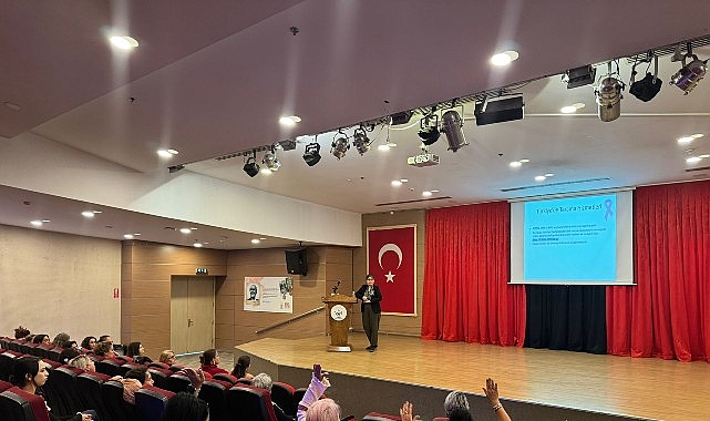&Ccedil;iğli Belediyesi&rsquo;nden meme kanseri farkındalık semineri