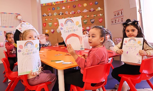 &Ccedil;ınar Anaokullarında geleceğe ilk adım