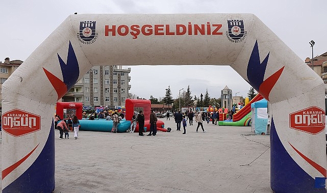 &Ccedil;ocuklar Bayramda Doyasıya Eğlendi