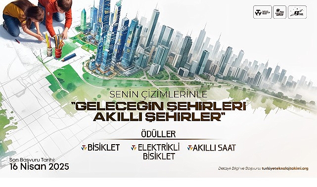 &Ccedil;ocuklar Geleceğin Şehirlerini &Ccedil;iziyor: Hayaller Renklerle Buluşuyor!