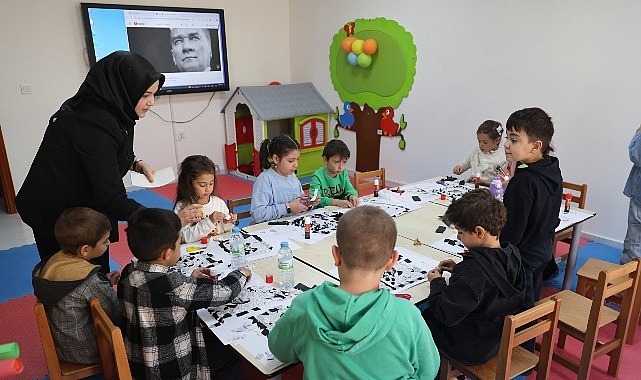 &Ccedil;ocuklara &Ouml;zel, Ara Tatil Etkinlik At&ouml;lyesine 30 &Ccedil;ocuk Katıldı