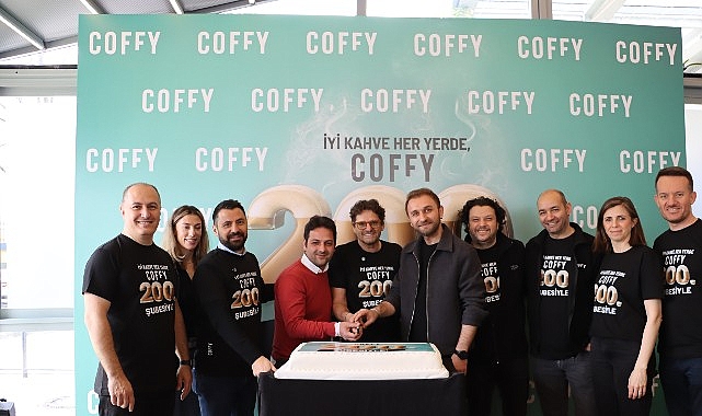 Coffy, 200&rsquo;&uuml;nc&uuml; mağazasını Ankara   Y&uuml;ksek Hızlı Tren Garı&rsquo;nda a&ccedil;tı