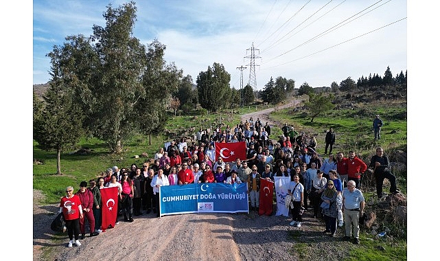 Cumhuriyet Bayramı Etkinlikleri, &Ccedil;iğli&rsquo;de Cumhuriyet Doğa Y&uuml;r&uuml;y&uuml;ş&uuml; ile Sona Erdi
