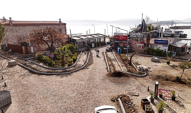 Cunda&rsquo;da Ara&ccedil; Trafiği ve Yaya Ulaşımına D&uuml;zenleme