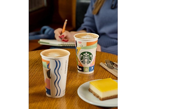 Cup Design Yarışmasının Birincisi   Mavisu Demirağ&rsquo;ın Tasarımı   İkonik Starbucks Bardaklarında