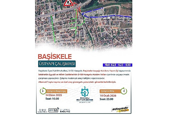 D-130'da trafik d&uuml;zenlemesi