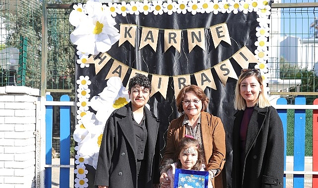 Deniz Yıldızları Kreş ve G&uuml;nd&uuml;z Bakımevi&rsquo;nde Karne Sevinci