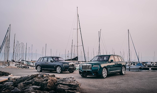 Denizcilik d&uuml;nyasından ilham alan eşsiz Bespoke yorumu;   Rolls-Royce Cullinan Yachting