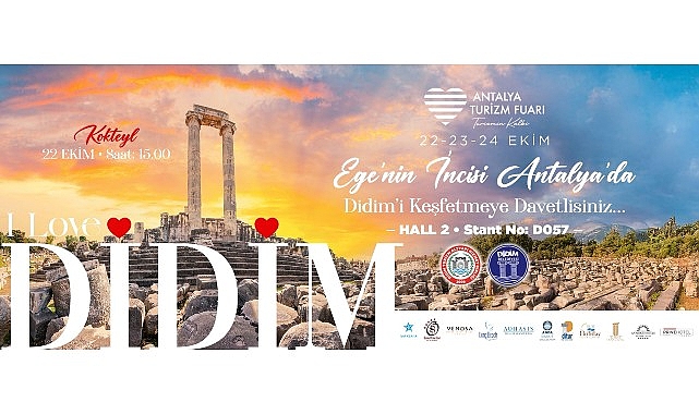 Didim, Antalya Turizm Fuarı&rsquo;nda Yerini Alıyor