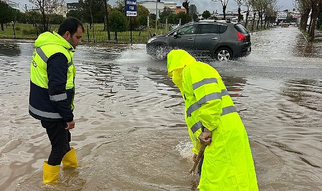 Didim Belediyesi t&uuml;m ekipleriyle sahada