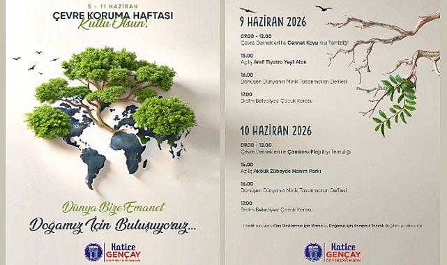 Didim Belediyesi'nden &Ccedil;evre Koruma Haftası Etkinlikleri