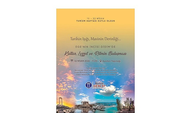 Didim Belediyesi&rsquo;nden Turizm Haftasında K&uuml;lt&uuml;r, Lezzet ve Ritim Buluşması