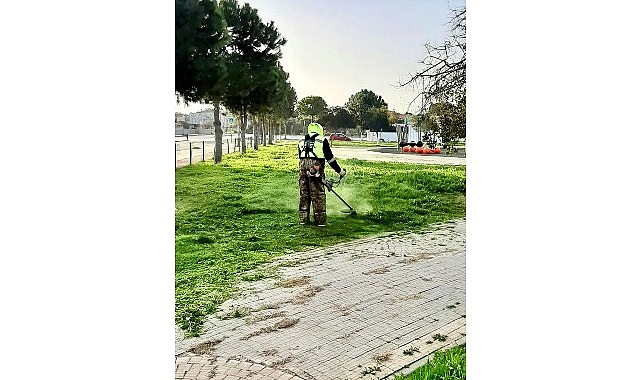 Didim Belediyesi&rsquo;nin &Ccedil;alışmaları ile İl&ccedil;edeki Parklar Daha G&uuml;zel ve Daha Yeşil