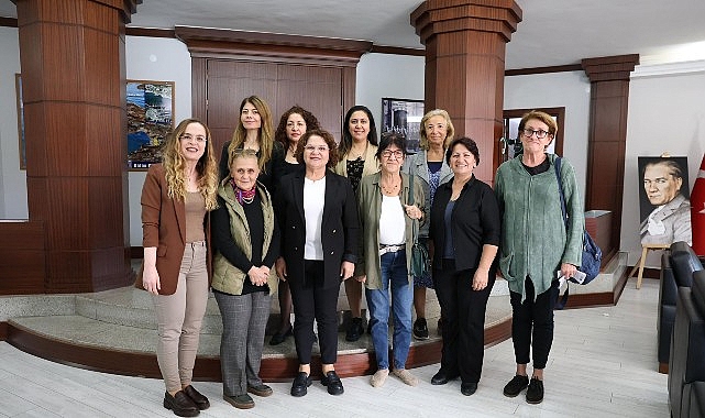 Didim Kadın Platformu&rsquo;ndan Başkan Hatice Gen&ccedil;ay&rsquo;a Ziyaret