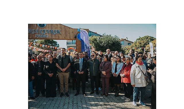 Didim&rsquo;de Anısı Yaşatılan Bir İsim: Ferdi Zeyrek Parkı A&ccedil;ıldı