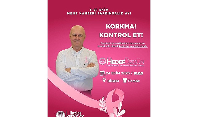 DİGEM&rsquo;de Meme Kanseri Farkındalık Etkinliği D&uuml;zenlenecek