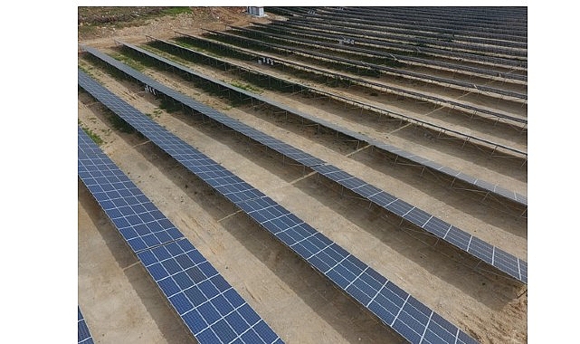 Dikili Belediyesi G&uuml;neş Enerjisi Santrali (GES) Projesi emin adımlarla ilerliyor