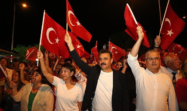 Dikili&rsquo;de 30 Ağustos Zafer Bayramı Coşkusu