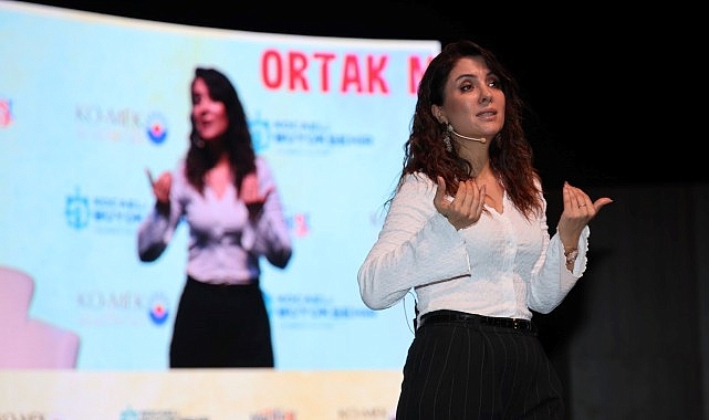 Dilek Cesur&rsquo;dan ilham veren s&ouml;yleşi