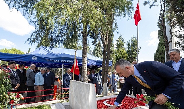 Diliskelesi Şehitlik Anıtı a&ccedil;ıldı