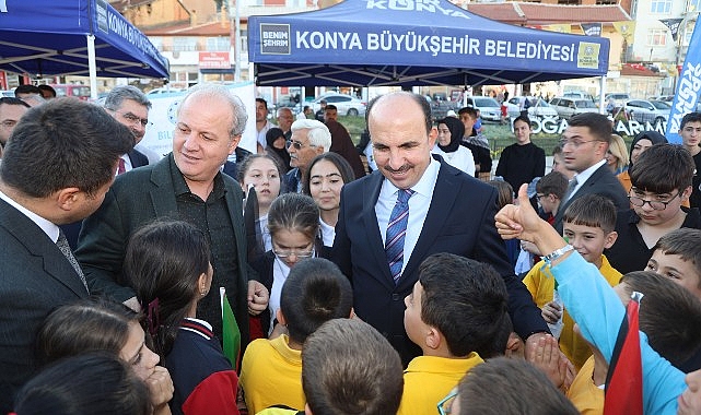 Doğanhisar&rsquo;a Kazandırılan Meydan D&uuml;zenlemesi Hizmete A&ccedil;ıldı