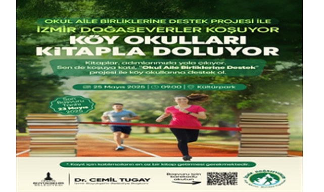 Doğaseverler koşacak, k&ouml;y okulları kitapla dolacak