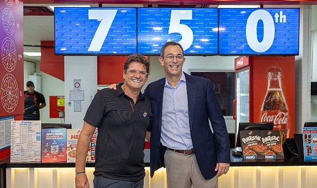 Domino&rsquo;s T&uuml;rkiye genelinde 750 şubeye ulaştı!